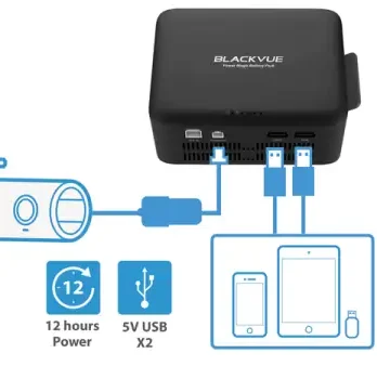 BlackVue B-112 Power Magic Batterie Externe Haute Capacité 12V 3000mAh – Image 5