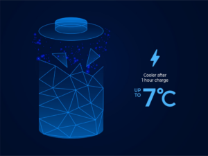 Jusqu'à 7°C de moins