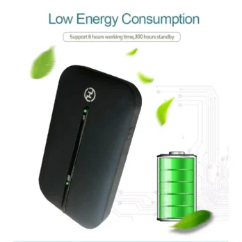 Point d'accès tri band Wi-Fi mobile 4G LTE (CAT4) 150mbps, noir – Image 6