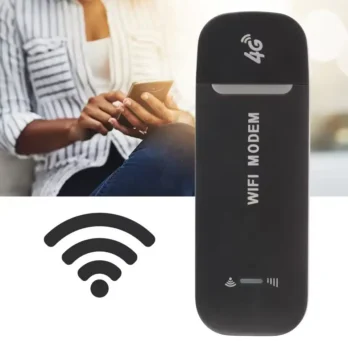 Routeur WiFi 4G LTE noir – Image 2