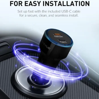 Adaptateur Alimentation Allume Cigare Blackvue USB-C x2 – Image 2