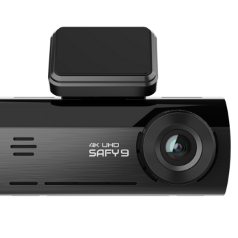 Caméra embarquée SAFY9 2CH 4K avec vision nocturne et écran LCD alimentée par l'IA – Image 2