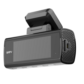 Caméra embarquée SAFY9 2CH 4K avec vision nocturne et écran LCD alimentée par l'IA – Image 3